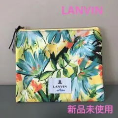 【新品未使用】LANVIN 花柄ポーチのサムネイル