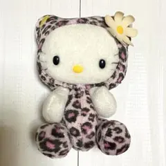 ハローキティ ヒョウ　豹　ピンクパンサー　ぬいぐるみ　キティ　サンリオ　激レア