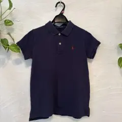 ☆Ralph Lauren☆ネイビーポロシャツ☆160☆