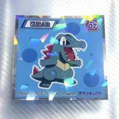 ポケモン 30周年 ウエハース シール ステッカー 最新版 ワニノコ