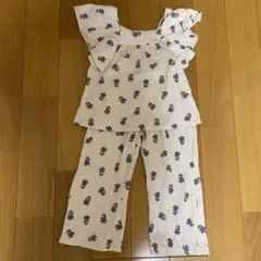 zarakids セットアップ　花柄　100