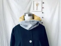 お値下中◯⚫︎ 異素材 スヌード ⚫︎◯ ネックウォーマー スヌード　尾州　⑥