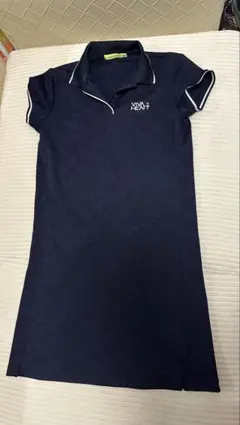 Viva Heart ポロワンピース ネイビー ゴルフウェアのサムネイル