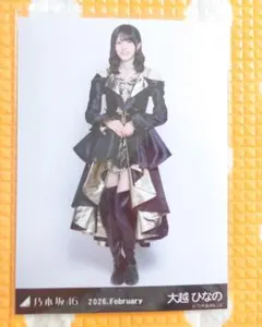 乃木坂46 大越ひなの 生写真 スペシャル衣装48 ヒキ