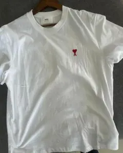 ami ハート刺繍 ホワイトTシャツ - メルカリ
