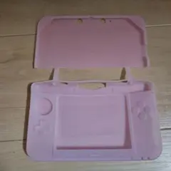 ニンテンドー3DS LL シリコンカバー ピンク