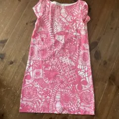 Tory Burch 半袖カットソー ピンク 総柄 Sのサムネイル
