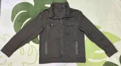 カーキ色 ミリタリージャケット Lサイズ　メンズ　ファッション