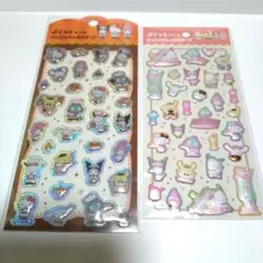サンリオキャラクターズ ぷくっとシール 2枚セット