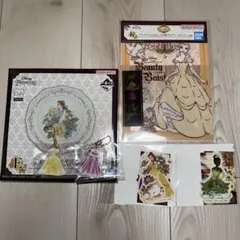 ディズニープリンセス 1番くじ E賞 J賞 K賞 L賞 ベルセット