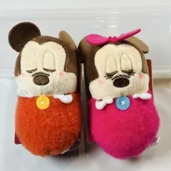 114￼♢ディズニー　ちびーずマスコット　おねんねVer ミッキー　ミニー
