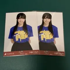 乃木坂46 大越ひなの 真夏の全国ツアー 北海道 ライブTシャツ チュウ 2枚