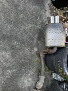 S15純正マフラー本体 センターパイプ付きのサムネイル