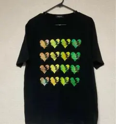 コムサイズム 半袖T ハート グラデーション L