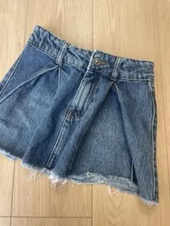 Zara kids ザラ　キッズ　デニム Aライン　スカート　110