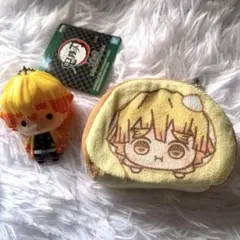 鬼滅の刃 ゆらゆらマスコットロールケーキマスコット 我妻善逸