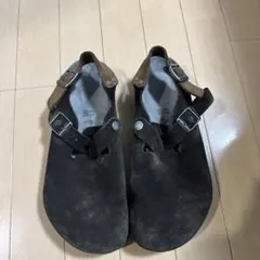 消毒済み BIRKENSTOCK BOSTON ボストン 41 サンダル 黒 消毒済み BIRKENSTOCK BOSTON ボストン 41 サンダル 黒 - メルカリ