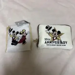 ディズニーストア 25周年 トートバッグ ショッピングバッグ 限定 新品未使用