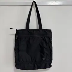 【美品】PORTER ブラック トートバッグ ナイロン