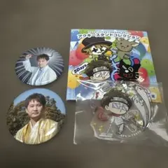 TOP4 in TOKYO DOME 2Days 缶バッジ アクキースタンド