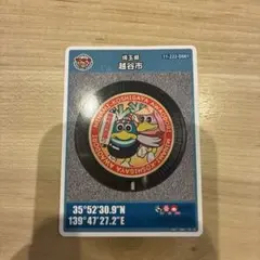 マンホールカード 埼玉県越谷市 第29弾　ガーヤちゃん 先行配布