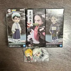鬼滅の刃 フィギュアセット　禰豆子、珠世、愈史郎、宇髄天元、煉獄杏寿郎