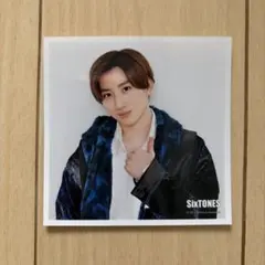 SixTONES 京本大我　ましかくフォト　公式写真　オフショ