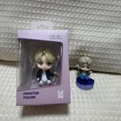 BTS タイニータン モニターフィギュア　ガシャポン　すわらせ隊