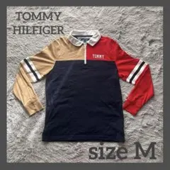TOMMY HILFIGER メンズ　ラガー　シャツ　ロングTシャツ