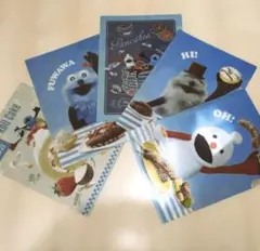 スンスン クリアファイル 5枚セット ローソン