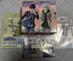 ブルーロック　A賞フィギュア潔世一、B賞フィギュア凪誠士郎、D賞アクリルボード