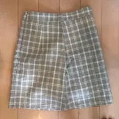 チ*モ様 URGE チェック柄タイトスカート グレー系のサムネイル