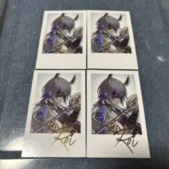 小柳ロウ　デビュー　チェキ風カード