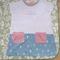 ウサギエプロン☆保育士