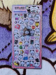 ジュエルプチドロップ　もちもちぱんだ　ストーンつき　ボンボンドロップ　シール