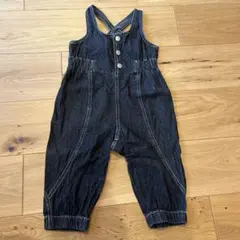 softcheese デニムサロペット　90cm