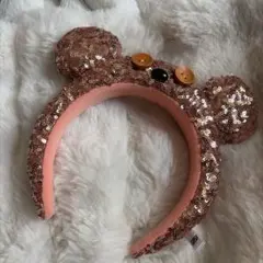 USJ ティムのスパンコールカチューシャ　ピンク