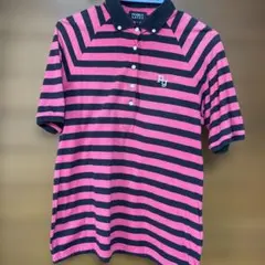 パーリーゲイツ　ストライプポロシャツ　2