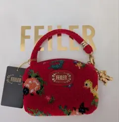 Hui様専用 ❲極美品❳✨フェイラー♥赤ハイジ サイドポーチ 完売