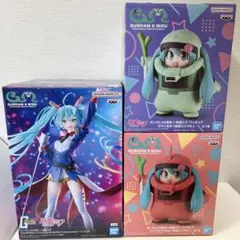 ガンダム45周年×初音ミク　3種セット