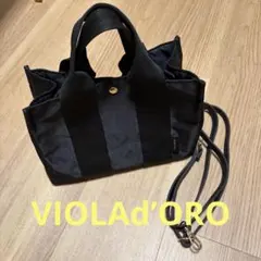 VIOLAd’ORO ヴィオラロード　ショルダーバッグ　ブラック　黒　付録のサムネイル