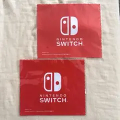 Nintendo Switch マイクロファイバークロス 2枚セット 非売品