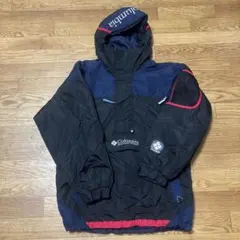 《即日発送》Columbia マウンテンパーカー ネイビー/ブラック/レッド