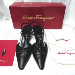 Salvatore Ferragamo FAUSTINEハイヒール5cm23.5