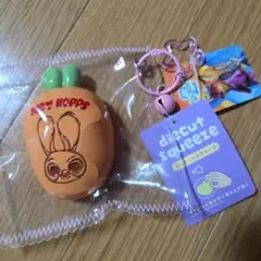 ズートピア ジュディ・ホップス ダイカットスクイーズ キーホルダー