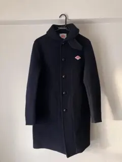 DANTON ネイビー ウールコート　サイズ40