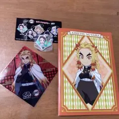 くら寿司　鬼滅の刃コラボ　ノート・ラバーアクセサリー・シートセット