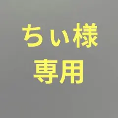 ちぃ様　専用