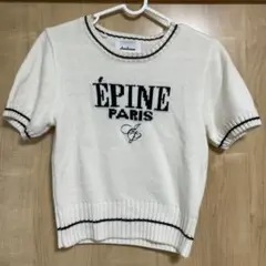 ÉPINE PARIS summer knit whiteのサムネイル
