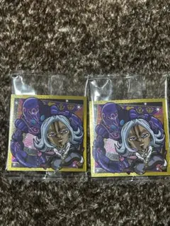 ジョジョの奇妙な冒険ウエハースステッカー2枚セット